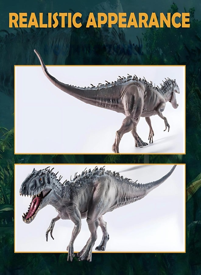 CRYA Indominus Rex Toy Dinosaur Action Figure, Realistic Indominusrex Big Dinosaurs Toys for Kids, Indo Rex Dinosaur Toy for Play and Display, Jurassic Dino Toys for Boys & Girls (Indominus Rex) - Image 2